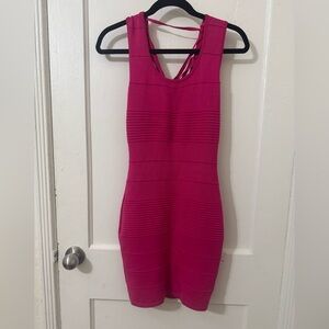 Fuchsia Mini Dress women – Brand New (No Tags)size M